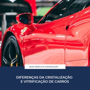 Diferenças Da Cristalização e Vitrificação de Carros
