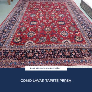 Como Lavar Tapete Persa