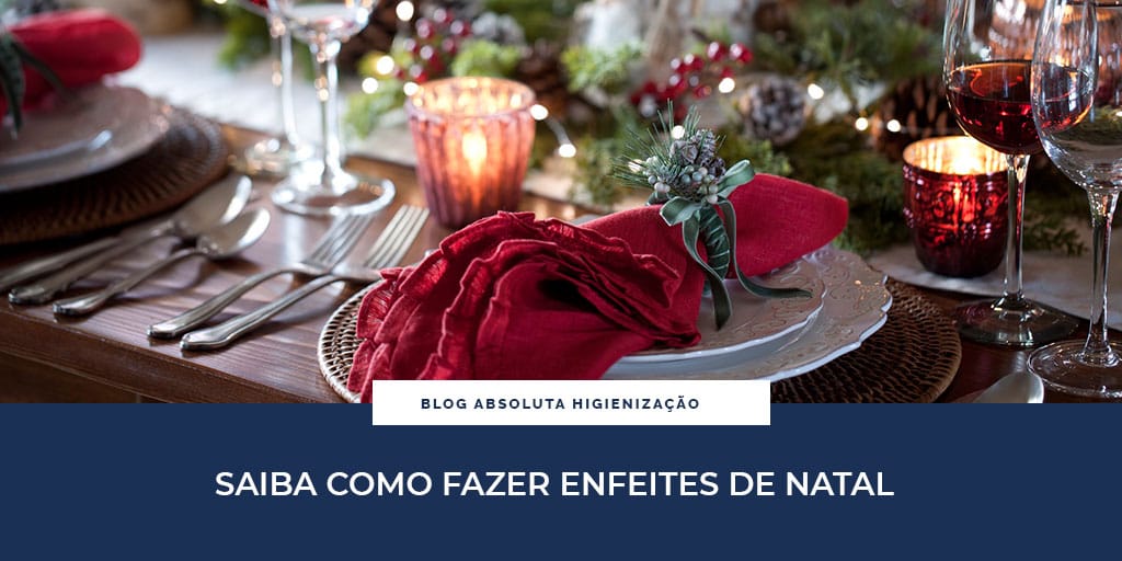 Como fazer enfeites de natal