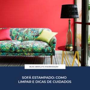 Como Limpar Sofá Estampado