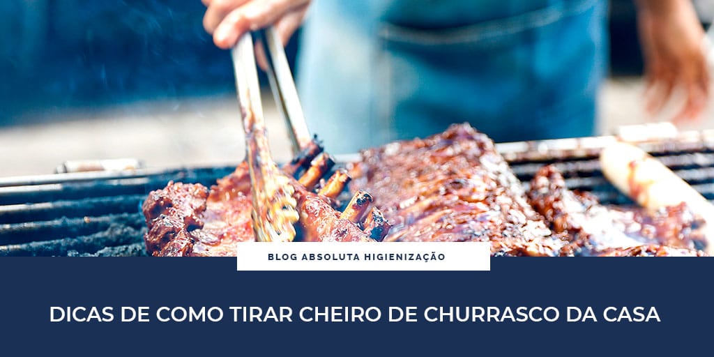 como tirar cheiro de churrasco de casa 